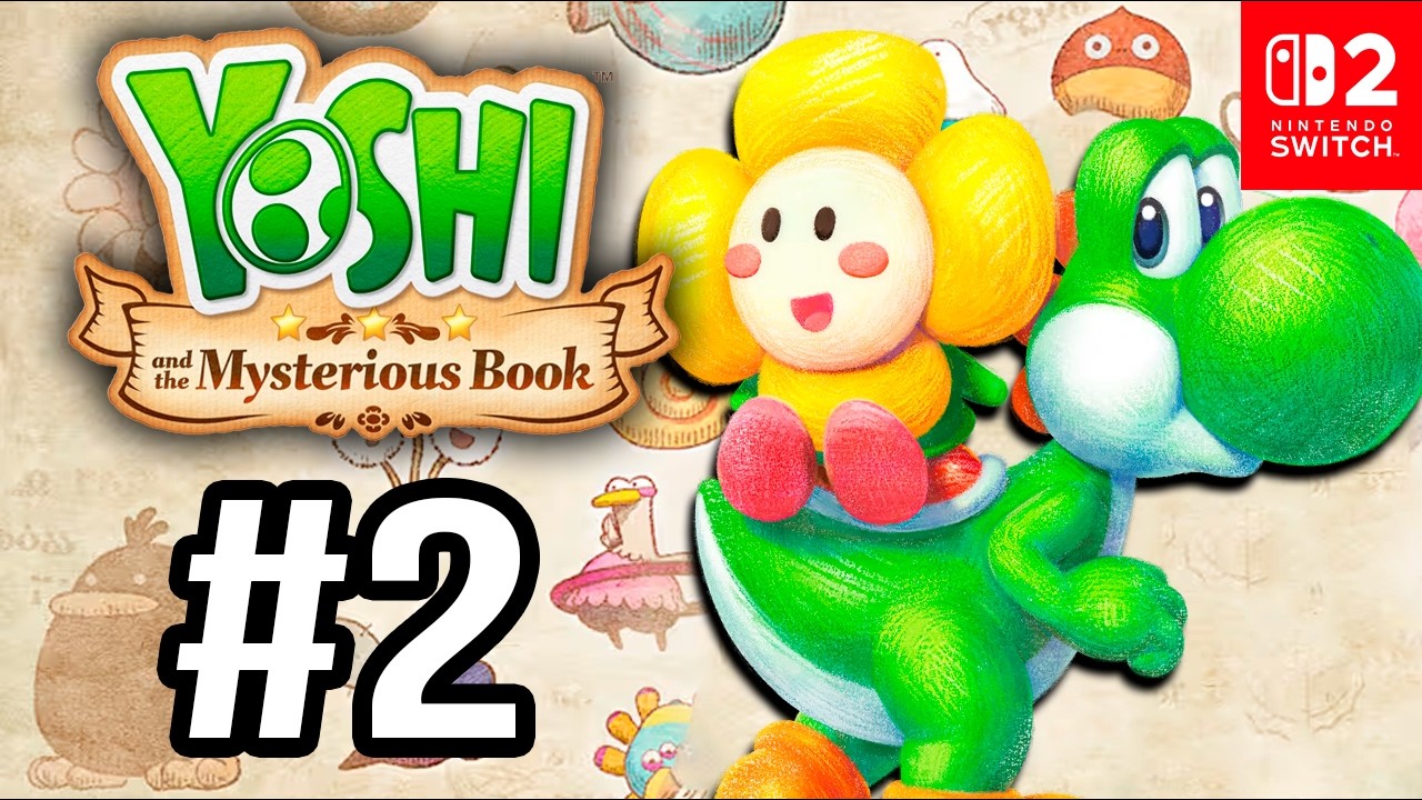 YOSHI AND THE MYSTERIOUS BOOK [SWITCH 2] #2 - MUSICAL LITTLE FROG