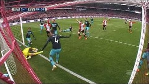 PSV - Le gardien du PSV puni par la goal-line technology