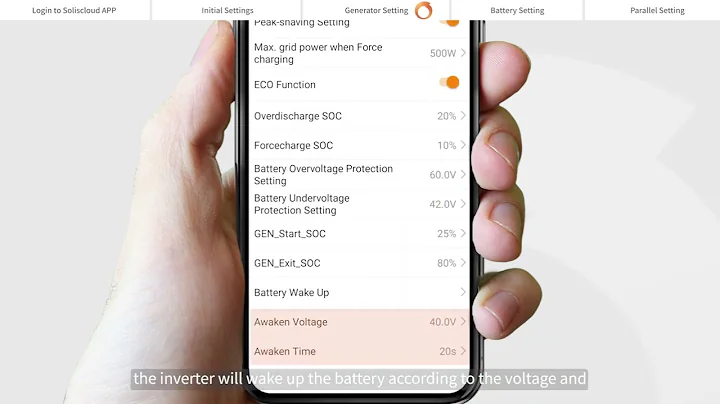 How to setup S6 EH1P(3-8)K-L-PRO hybrid inverter via SolisCloud APP