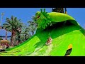 Slimer Speed Racer Slide at Columbia Pictures Aquaverse Thailand