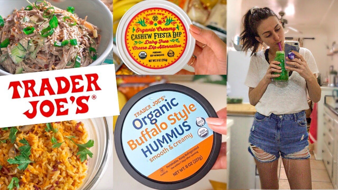 Trader Joe S Grocery Haul Easy Vegan Recipes Youtube