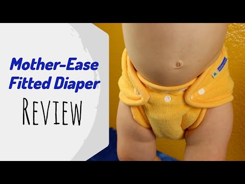 The MotherEase Fitted Cloth Diaper Review! 