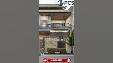 Simple Yet Beautiful Elevation Designed in AutoCAD and 3ds Max #shorts