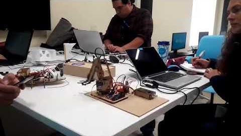 Brazo robótico Arduino Leonardo