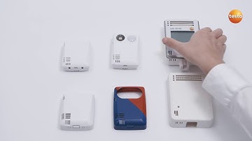 Testo 160 Data Logger   Attaching the Deco Cover