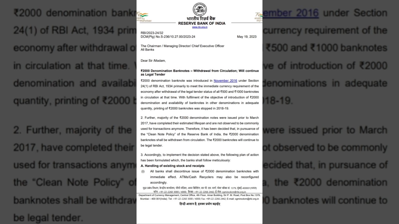 2000 Note May Be Banned In India DD 2000 Note May Be Banned In India DD