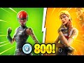 10 MELHORES SKINS TRYHARD DE 800 VBUCKS! AS MAIS TRYHARDS!