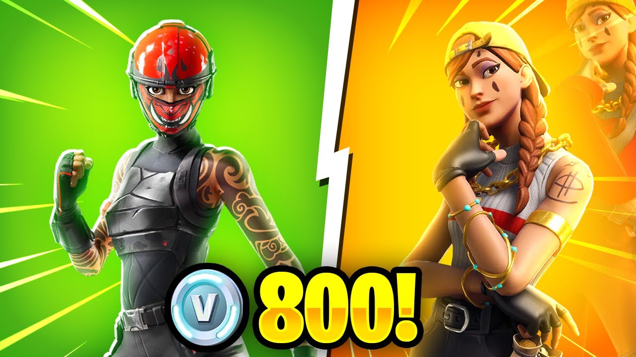 10 MELHORES SKINS TRYHARD DE 800 VBUCKS! AS MAIS TRYHARDS! - YouTube