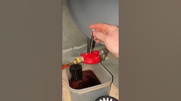 Fast Oil Filter Replacement #homeheating #fuel #oil #diy