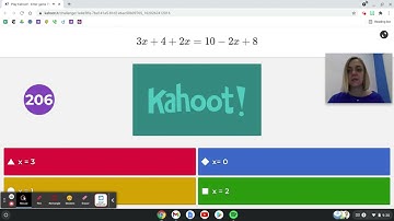 SOLVING EQUATIONS KAHOOT