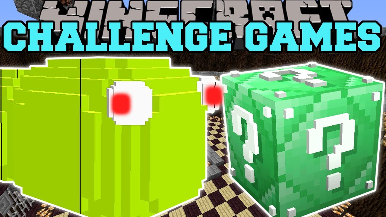 Minecraft: GIANT LUCKY BLOCK LUCKY BLOCK RACE - Lucky Block Mod