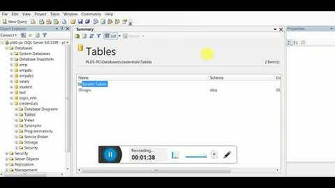 SQL SERVER DATABASE,TABLE CREATE USING WIZARD