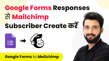 How to Create Mailchimp Subscriber From Form Responses (in Hindi) | Google Forms to Mailchimp