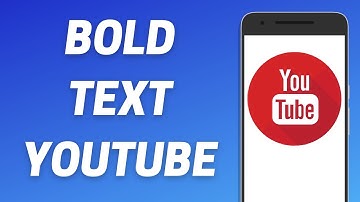 How To Comment in Bold on YouTube!