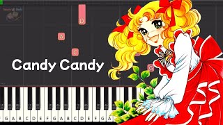 Candy Candy OP  (Piano Tutorial)