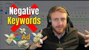 How to Use Negative Keywords to Stop Wasting Money | Google Ads
