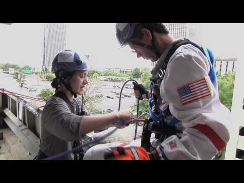 Virginia Special Olympics - River City Rappel 2009...