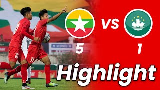 Myanmar vs Macau Live Commentary & Result, 10/12/2023(Asia - World