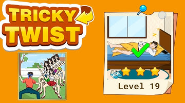 Tricky twist puzzle level 19 solution walkthrough