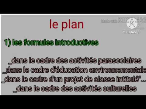 3ème année collège إستعدوا للإمتحان المحلي comment rédiger la lettre d' autorisation أحسن منهجية
