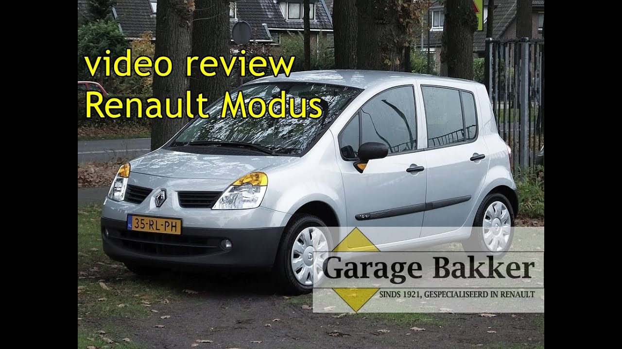 Video review Renault Modus 1.6 16v Automaat Authentique