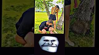 Girl Got Stucked At Tree😅 ||Coldest Moments Of Time|🥶Coldest Trollface 🥵 Troll Face Phonk Tiktok #15