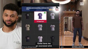 Jamal Murray creates his NBA 2K24 MyPLAYER build and a bonus Jokic impression