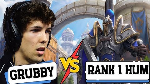 Grubby faces Rank 1 Human on W3Champions!
