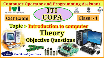 COPA Question Answer | iti copa theory important questions | iti copa exam question paper 2023 #copa
