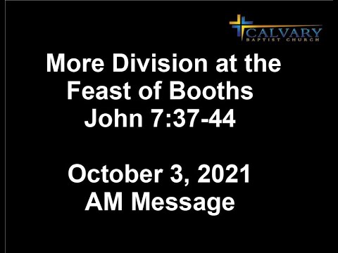 More Division at the Feast of Booths