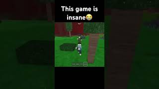 This game is insane😭 #roblox #99nightintheforest #shorts