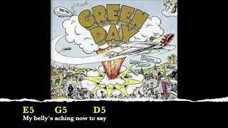 Backing track - F.O.D. - Green Day (CHORDS AND LYRICS)