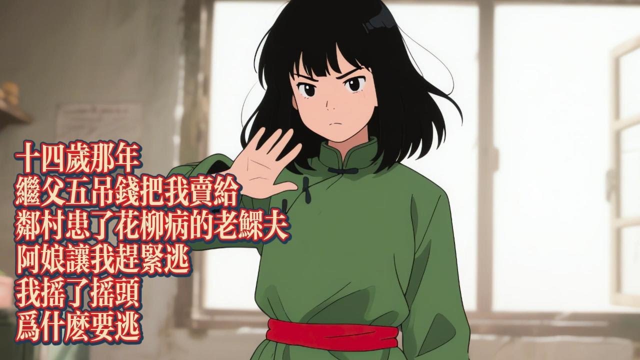 十四歲那年，繼父五吊錢把我賣給鄰村患了花柳病的老鰥夫，阿孃讓我趕緊逃，我搖了搖頭，為什麼要逃，我一身力氣｜恐怖動漫｜懸疑動漫｜虐心動漫