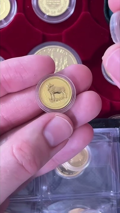 Монета 15 доларів 1997 року «Рік бика» Австралія Proof #нумізматика # ...