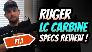 Ruger LC carbine specs review chambered in 5.7x28