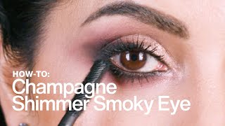 HOW TO: Champagne Shimmer Smoky Eye | MAC Cosmetics