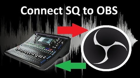 How to connect Allen & Heath SQ to OBS Software #tourensohn