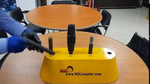 Rebar One-touch Coupler Model : ROC-A2 how to install