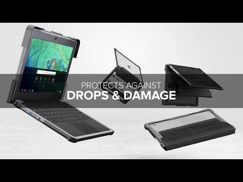 Extreme Shell-S Custom-Fit Case for Chromebooks & Laptops - video from MAXCases