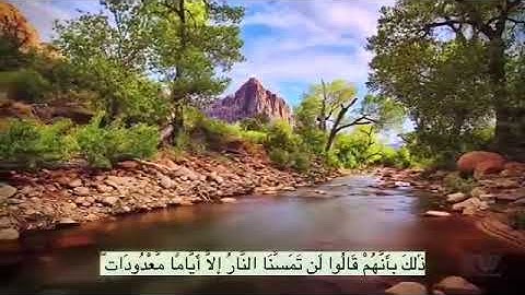 تلاوة من سورة آل عمران بصوت الشيخ عبدالعزيز الطريفي - حفظه الله