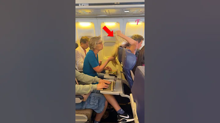 Instant Karma Hits Rude Girl on the Plane! #shorts