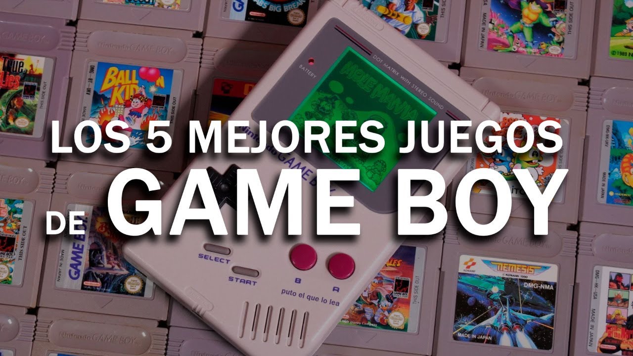 Los 5 Mejores Juegos del primer Game Boy YouTube