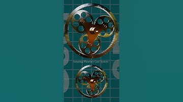 Amazing Planetary Gear System in Action ⚙️ #shorts #shortvideo #science #engineering