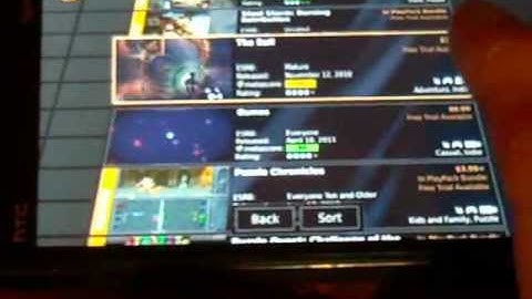 Testing OnLive on the HTC EVO 3D