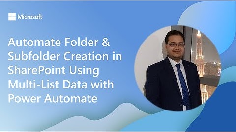 Automate Folder & Subfolder Creation in SharePoint Using Multi-List Data with Power Automate