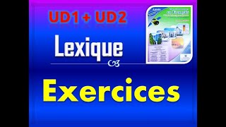 Exercices Lexique UD 1 et UD 2 pour la 5AEP