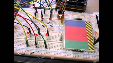 Ds Touch Screen + Arduino + Leds