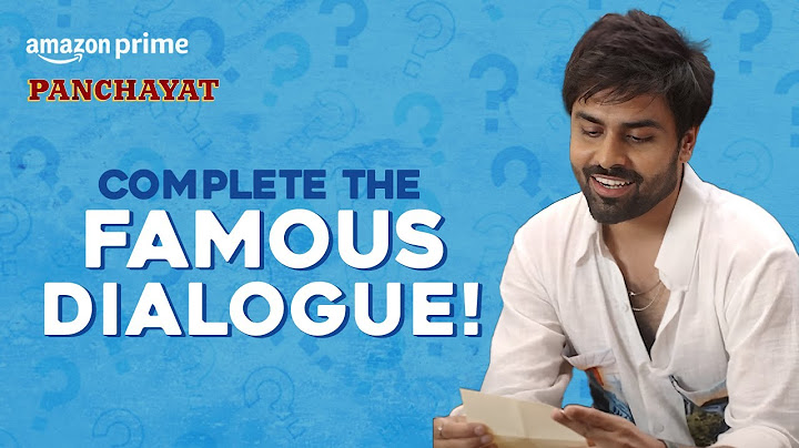 Complete the Panchayat Dialogue | Jitendra Kumar, Sanvikaa, Chandan Roy, Durgesh Kumar, Faisal Malik