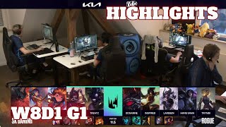 SK Gaming vs Rogue - Highlights | Week 8 Day 1 S11 LEC Spring 2021 | SK vs RGE