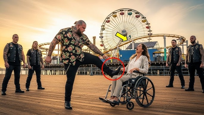 Move, Cripple!” –Bullies Kicked a Disabled Girl at Santa Monica Pier Then a  Sea of Bikers Surrounded - YouTube